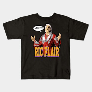 Ric Flair Comic Wooooo Kids T-Shirt